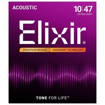 Elixir Nanoweb Extra Light Phosphor 185022 фото