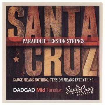 Santa Cruz Parabolic Strings DADGAD Mid 543873 фото