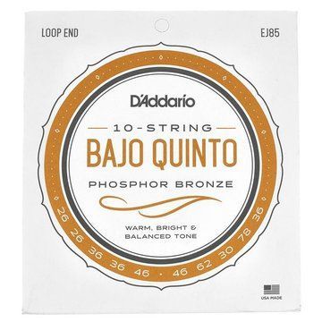 Daddario EJ85 Bajo Quinto Set 238384 фото