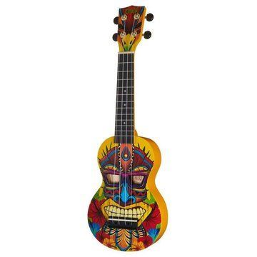 Mahalo Art - Tiki Soprano Ukulele 521361 фото