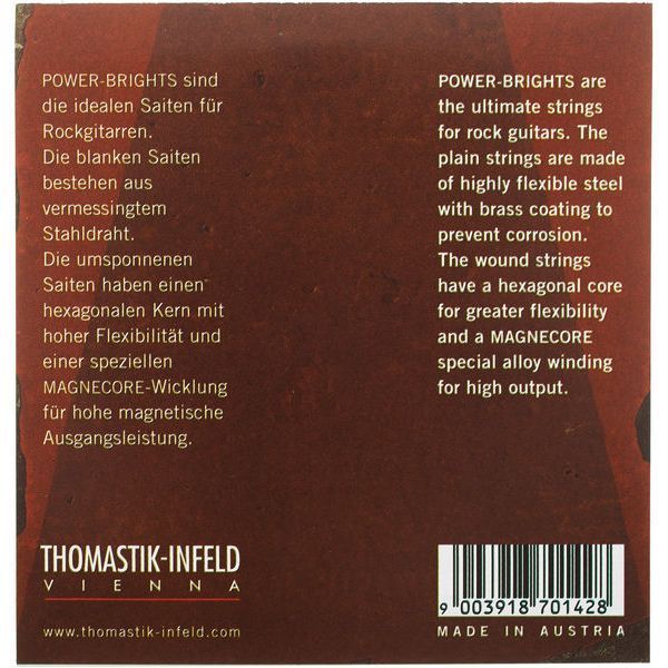 Thomastik Power Brights PB111 116615 фото