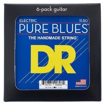 DR Strings Pure Blues PHR-11 6-Pack 611257 фото