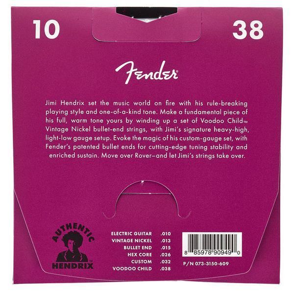 Fender Hendrix Voodoo Child BU Nickel 444888 фото