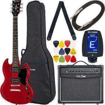 Harley Benton DC-200 CH Student Serie Bundle 371274 фото