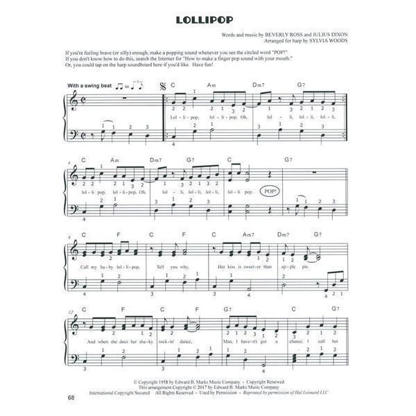Hal Leonard Favorites from the '50s Harp 567929 фото
