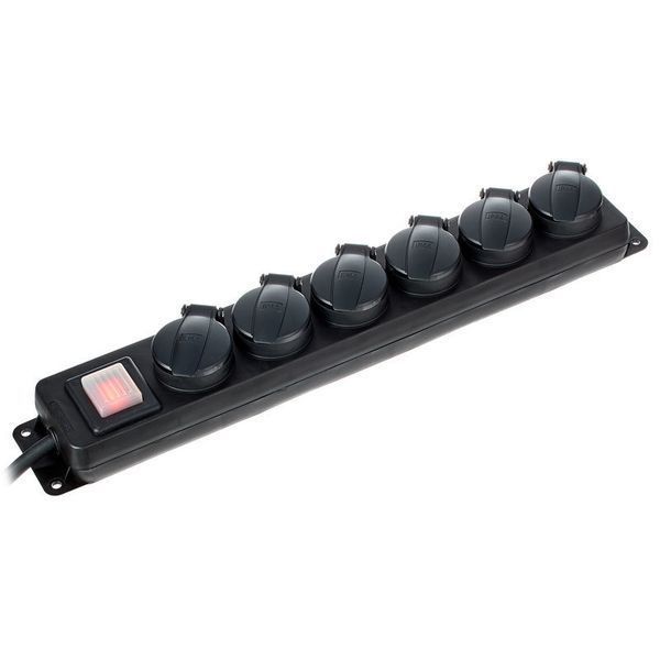 Varytec multiple outlet strip six-way 390870 фото