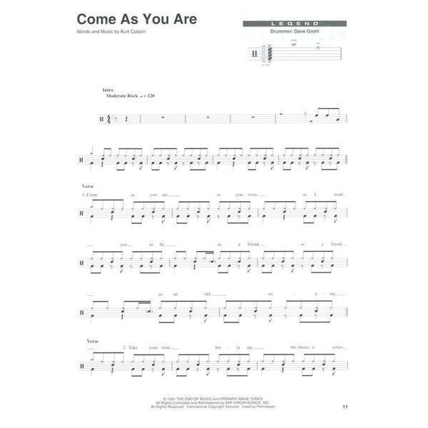 Перкусія Hal Leonard Drum Play-Along Nirvana 461750 фото
