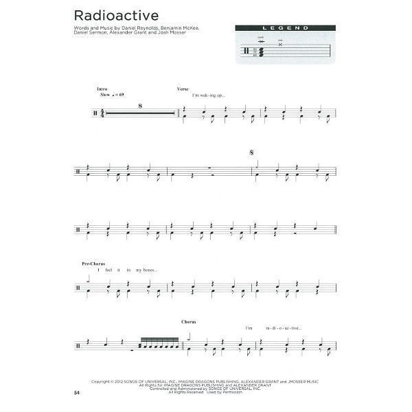 Перкусія Hal Leonard Drum Chart Hits 422863 фото