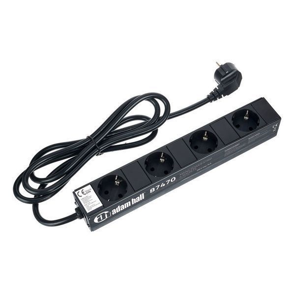 Adam Hall 87470 Power Strip 4 Sockets 289068 фото