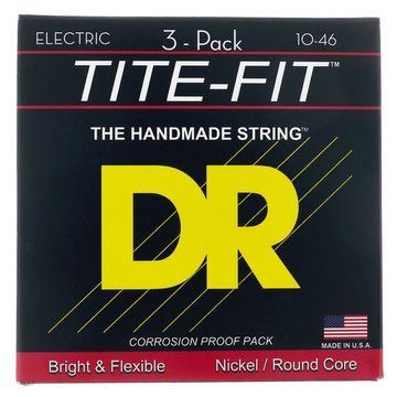 DR Strings Tite-Fit MT-10 3-Pack 611264 фото