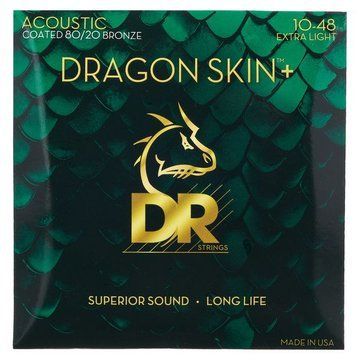 DR Strings Dragon Skin+ DA8-10 Coated 611169 фото