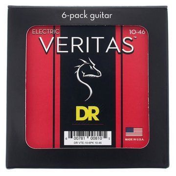 DR Strings Veritas VTE-10 6-Pack 611213 фото