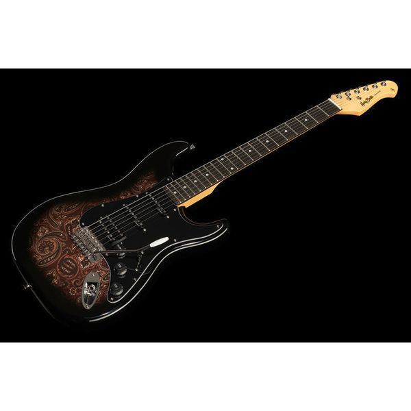 Harley Benton ST-70 Black Paisley Bundle 479496 фото