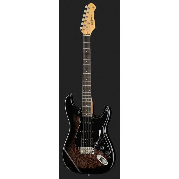 Harley Benton ST-70 Black Paisley Bundle 479496 фото