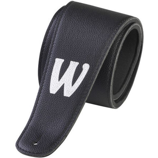 Warwick Syn.Leather Bass Strap Bl/SI 538613 фото