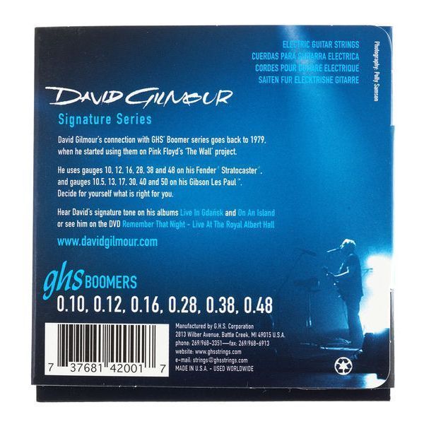 GHS David Gilmour String Set F 199718 фото