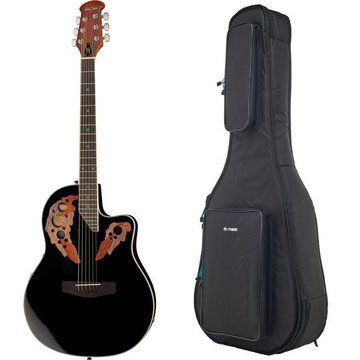 Акустична гітара Harley Benton HBO-850BK w/Bag 540013 фото