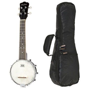 Harley Benton BJU-10 Banjo Ukulele w/Bag 538303 фото