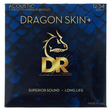DR Strings Dragon Skin+ DAP-12 Coated 593149 фото