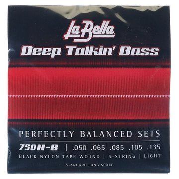 La Bella 750N-B Black Nylon L 411272 фото