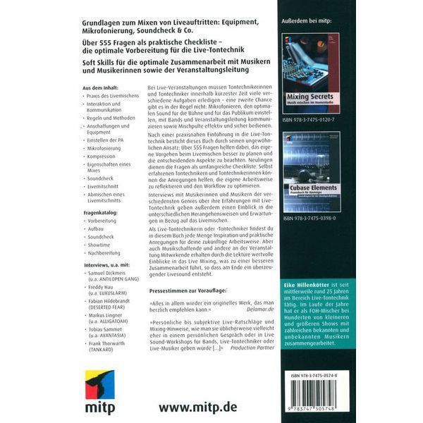 mitp Verlag Live mischen 438865 фото