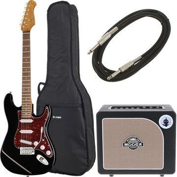 Harley Benton ST-62BK Hot Rod Mooer Bundle 536067 фото