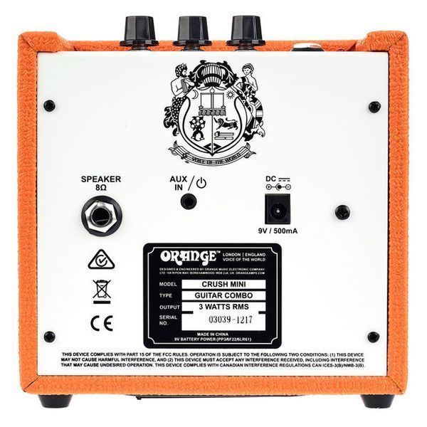 Комбопідсилювач Orange Crush Mini 423168 фото