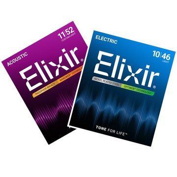 Elixir Acoustic/E-Guitar Bundle 413640 фото