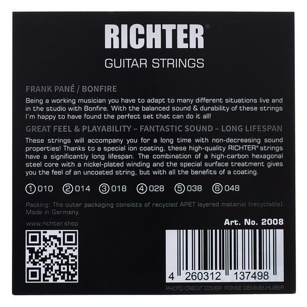 Richter Strings 10-48 Frank Pane 596841 фото