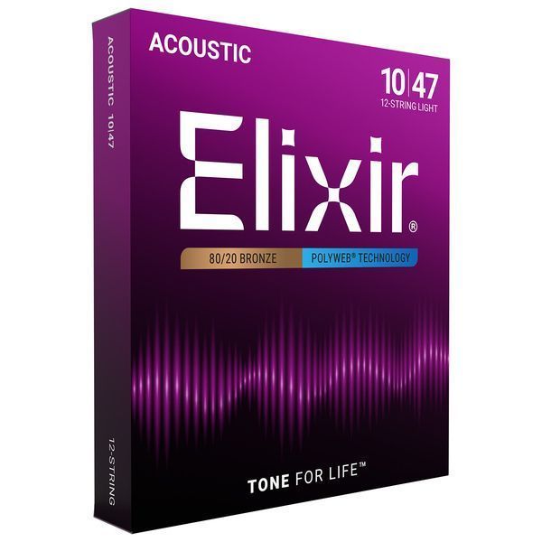 Elixir Polyweb Light 12 Str. Acoustic 104618 фото