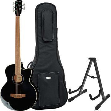Harley Benton B-35BK-FL Acoustic Bass Bundle 537183 фото