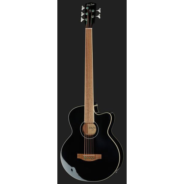 Harley Benton B-35BK-FL Acoustic Bass Bundle 537183 фото