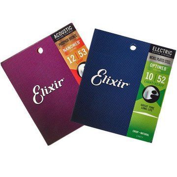 Elixir Acoustic/E-Guitar Bundle 413697 фото