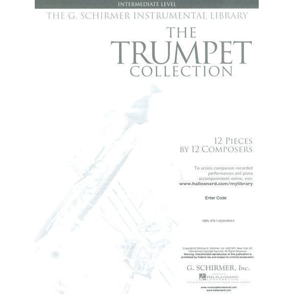 G. Schirmer Trumpet Collection Intermediat 245873 фото