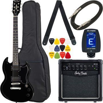 Harley Benton DC-200 BK Student Serie Bundle 371167 фото