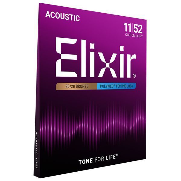 Elixir Polyweb Custom Light Acoustic 131309 фото