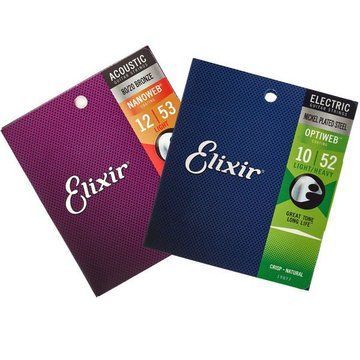 Elixir Acoustic/E-Guitar Bundle 413543 фото