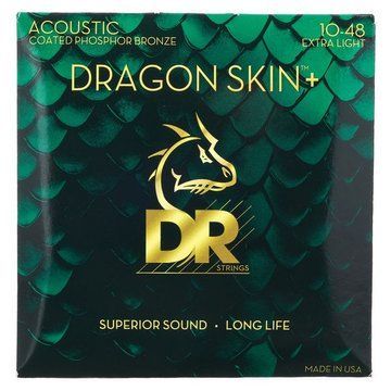 DR Strings Dragon Skin+ DAP-10/48 Coated 610886 фото