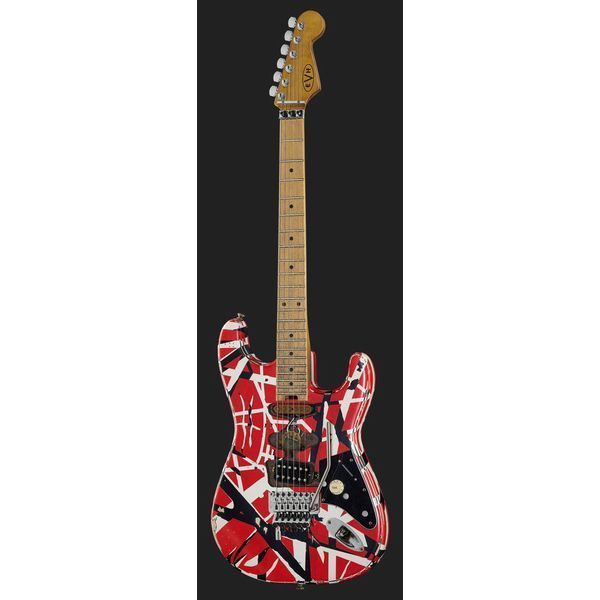 Evh Frankie Striped MN Relic R/W/B 483564 фото