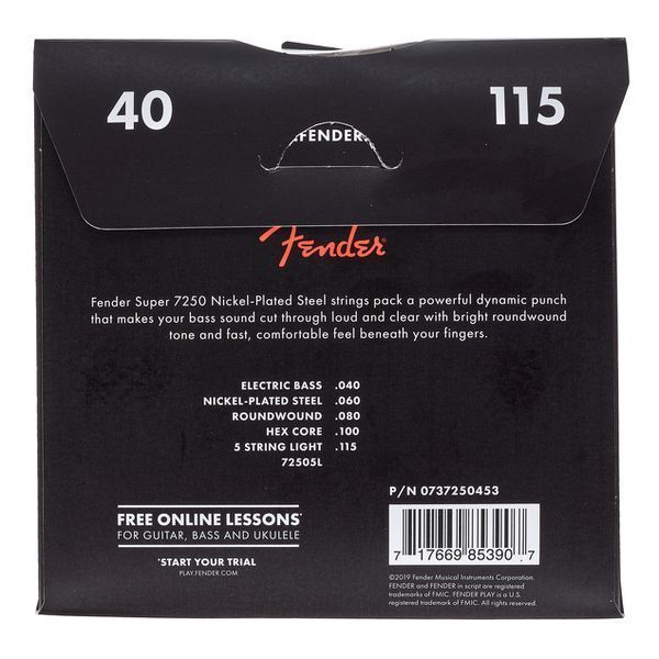 Fender 7250 5L 169136 фото