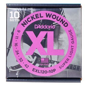 Daddario EXL120-10P 111442 фото