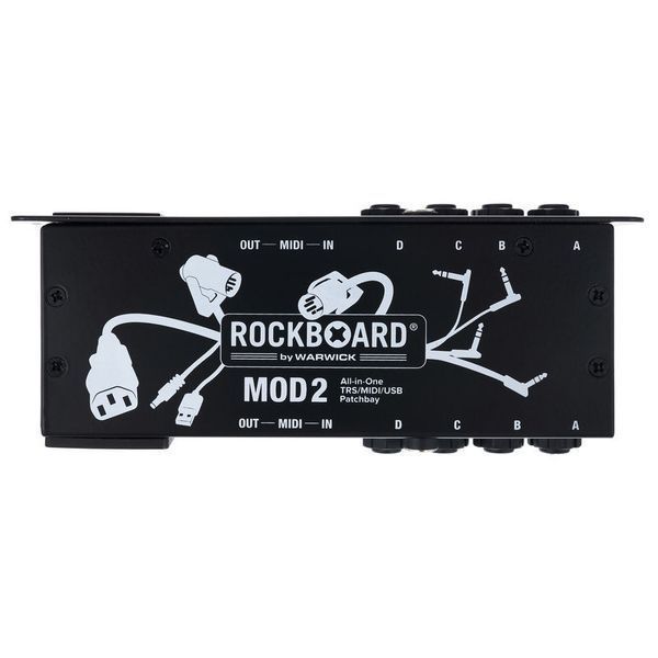 Аксесуар для педалборда Rockboard MOD 2 V2 Midi & USB Patchbay 468507 фото