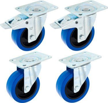 Набір коліс для кейсів Millenium Blue Wheel Bundle 100 mm 415294 фото