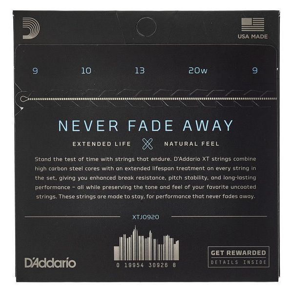 Daddario XTJ0920 Light 471397 фото