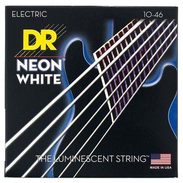 DR Strings Neon White NWE-10 324578 фото